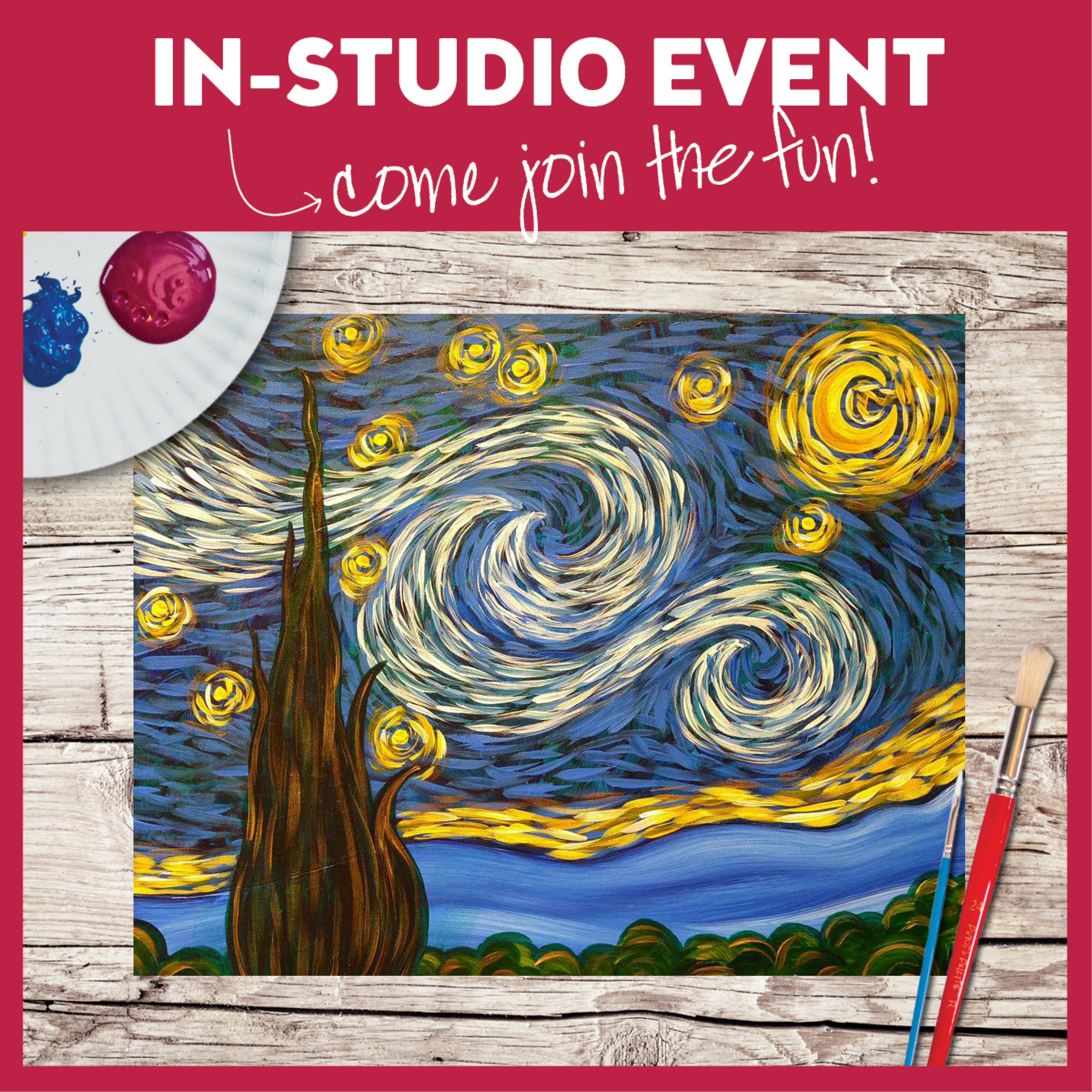 WE'RE BACK AND PAINTING IN-STUDIO!